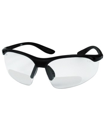 Lunettes de sécurité noires avec correction +2 dioptries Beco Technic