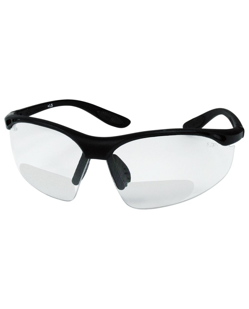 Lunettes de sécurité noires avec correction +2 dioptries Beco Technic